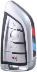 SMART ключ BMW NEW 4кн M-series(Батарейка на плате)Лезвие HU178