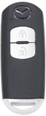 SMART ключ MAZDA 2кн Лезвие MAZ 11DP(батарейка на корпусе)