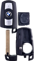 SMART ключ BMW  3 серия Лезвие BM 6P(с крышкой под батарейку)