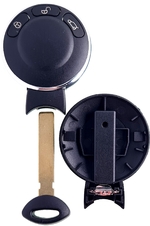 SMART ключ MINI COOPER 3кн Лезвие BM 6P(батарейка на плате)