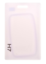 Заготовка RFID карта толстая Clamshell (чип H7)