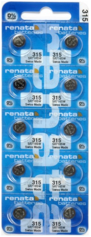 Батарейки Renata R315 (SR716SW)