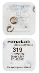 Батарейки Renata R319 (SR527 SR64) / 10