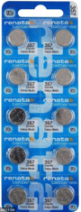 Батарейки Renata R357(SR44W)  LR44
