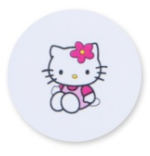 Диск самоклеящийся 40 мм (H2) с рисунком | "Hello Kitty" |