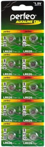 Батарейки Perfeo G04 (LR626/377A) (10/200)